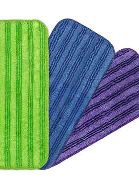 适配Swiffer Wet Jet 超细纤维拖把垫 12英寸干湿两用拖布替换头