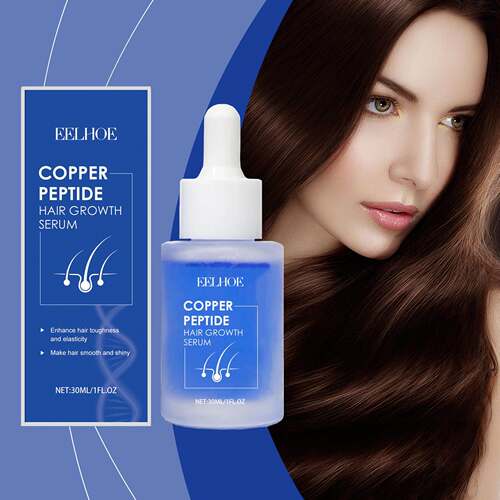 EELHOE Blue Copper Peptide Hair Essence Nourishes Hair for S