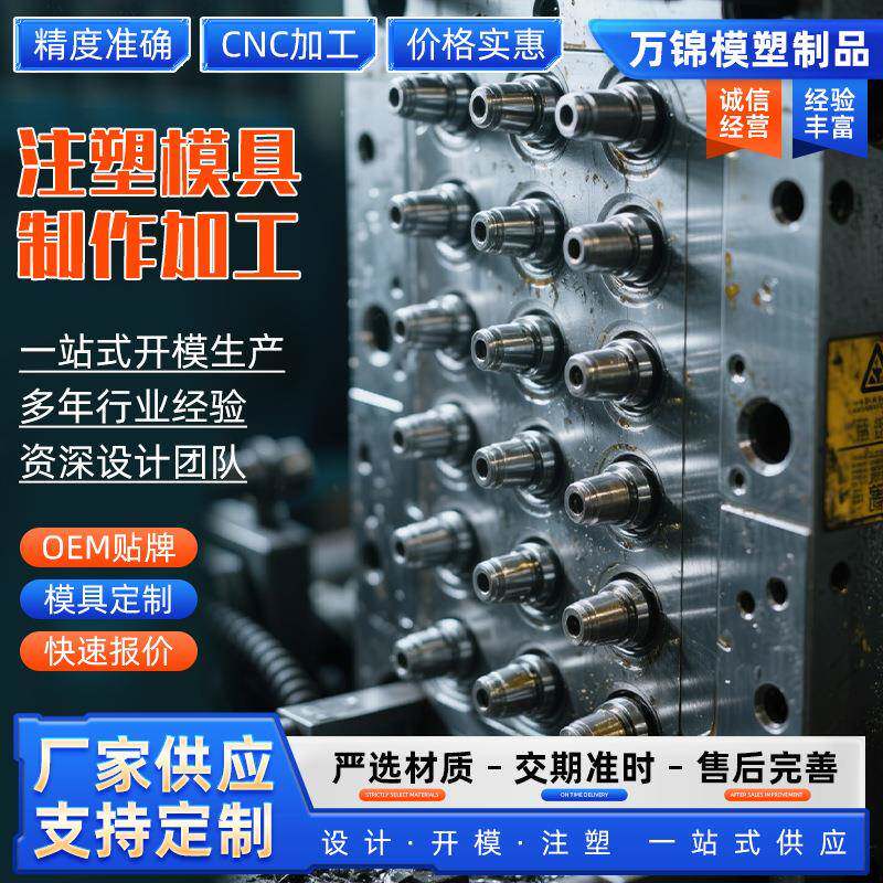 注塑模具厂家塑料加工来图来样专业制作各种电子配件精密模具代工