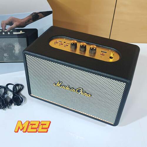 跨境爆款ACTON3音箱复古大马M22蓝牙音响电脑马勺风m18音响低音炮