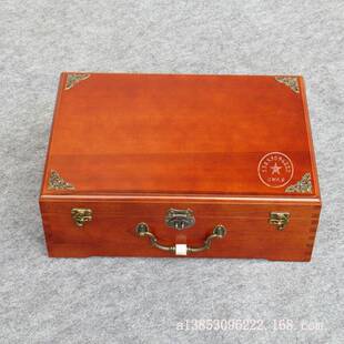 现货宗谱盒可定谱箱家谱盒香樟木收藏盒结婚证房产收藏盒E18