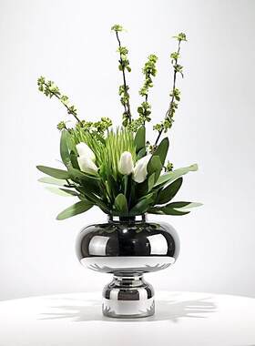 2026新款花瓶仿真花绿植绿萝桌面小盆景假花餐厅厕所台面软装摆