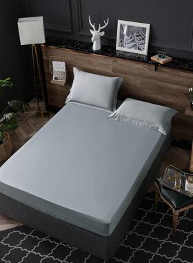 纯厂棉纯色笠60支20200724床长绒棉贡缎轻奢简约直酒店宿舍民宿床