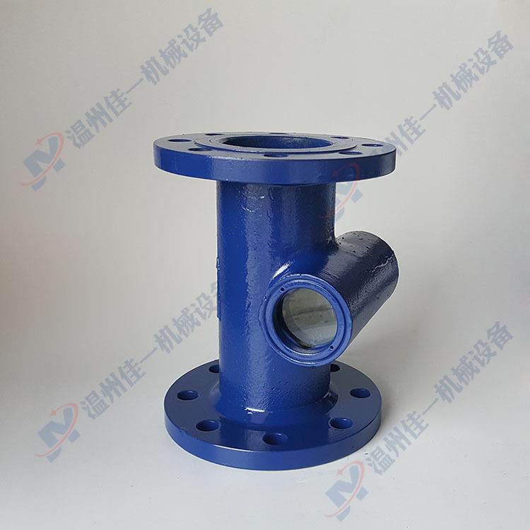 法兰连接碳钢叶轮水流指示器碳钢叶轮视镜碳钢叶轮式流量指示器