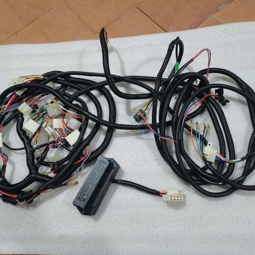 迪尔拖拉机农用原厂配件:324车全车线,配绿色的车