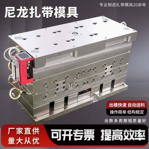工厂温州尼龙扎带模具封条扎带膨胀管热流道模具标牌扎带模具