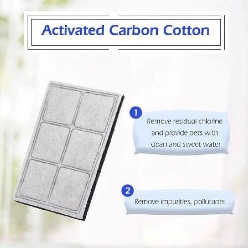 12 Pcs Water Fountain Filters Replacement For Drinkwell