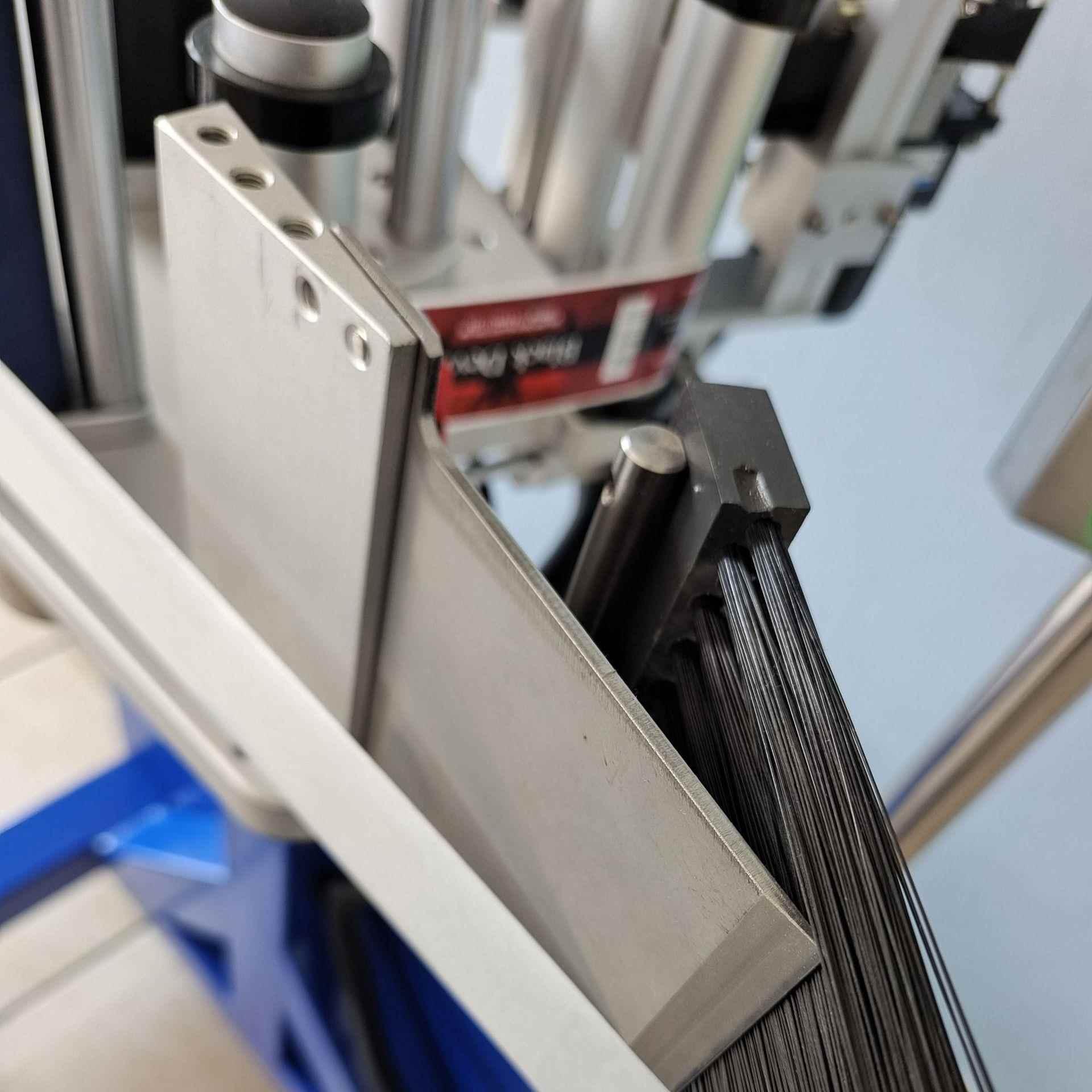 全标线自动侧干面流水线贴标头 五金IFN铁片不胶侧面流水贴头