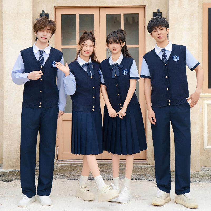 高中生毕业班服套装初中学生合唱朗诵演出服韩版学院风运动会校服