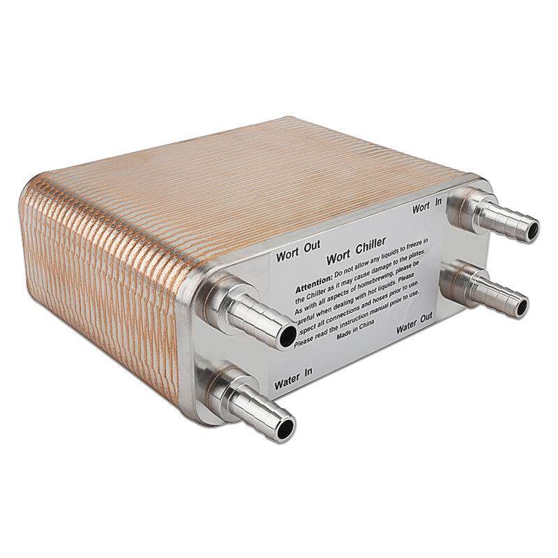 304不锈钢家酿啤酒麦汁板式热换器 plate wort chiller 出口品质