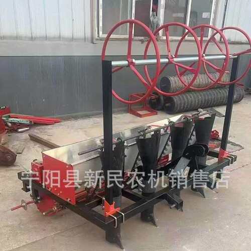 甘肃地区山西地区用螺丝菜播种机种螺丝菜的机器行距株距可调