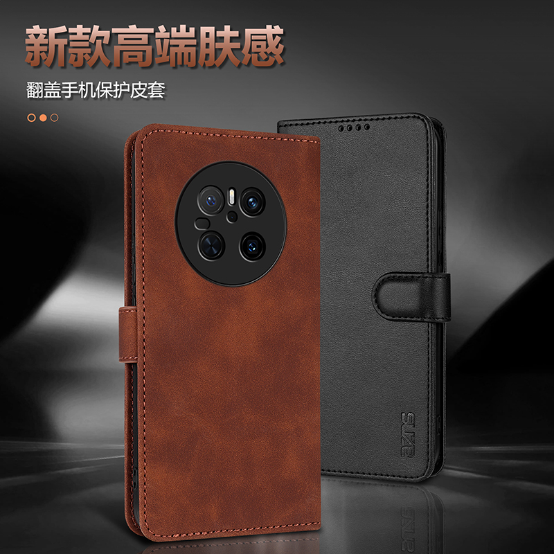 适用于适用华为Mate70手机壳mate70Pro翻盖式磁扣5G皮套Mate70Pro