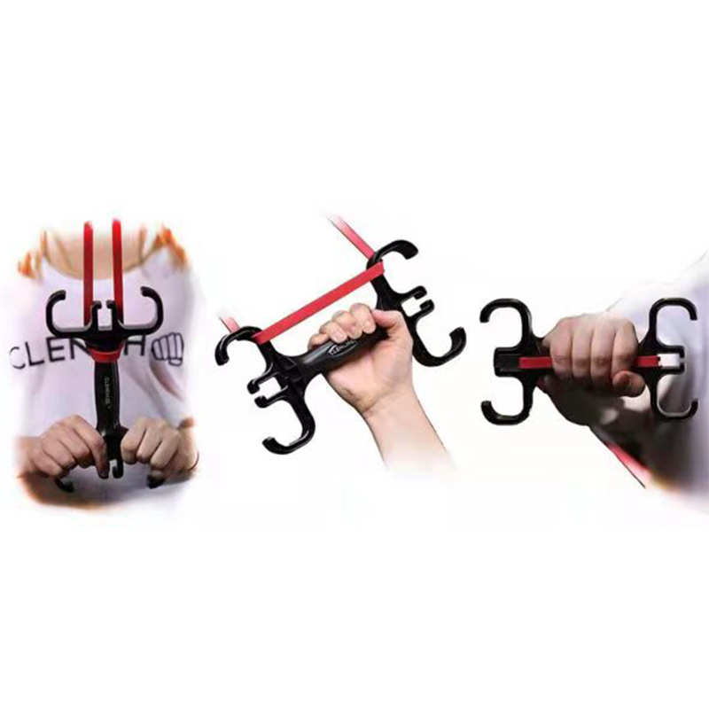 对手柄 辅助训练把手健身阻力弹力带低拉练 带握紧把手握训练背