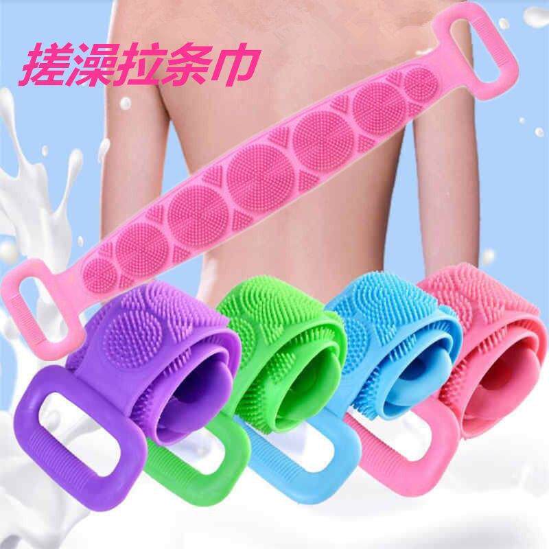 硅胶搓澡巾拉背条成人加厚强力男女搓澡搓泥洗澡巾去污神器淋浴刷