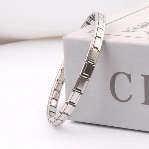 Fashion Stainless Steel Bracelet Italian Charm Women Jewelry