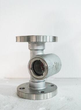 直供不锈钢三通视镜偏心法兰叶轮视镜水流指示器HGS07-103/104