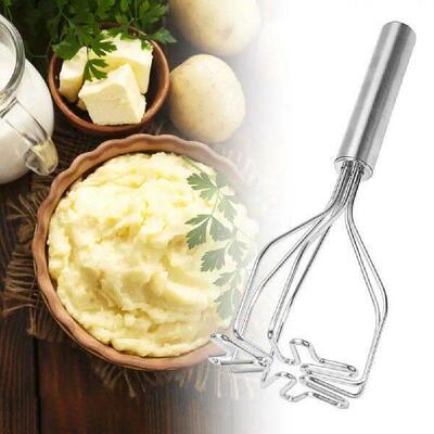 Versatile Vegetable Masher Stainless Steel Potato Masher