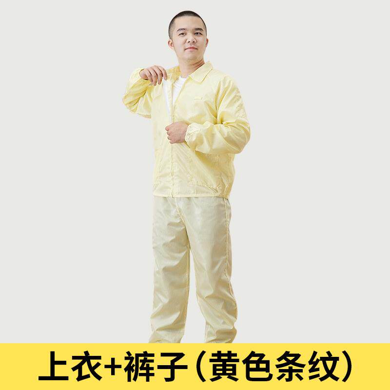 高档静电衣防静电服服上衣分体连帽防尘服无尘服无作尘连衣体工防