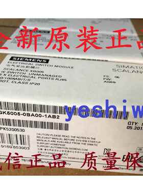 6GK5005-0BA00-1AB2 1AA 6GK5008-0BA10XB005 XB008交换机议价