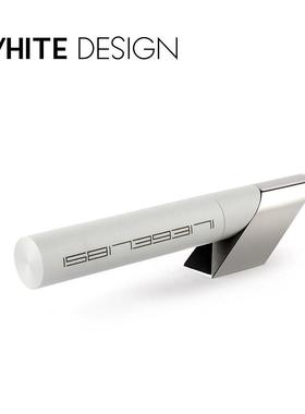 White Design 铝合金停车牌汽车号码牌挪车电话旋转创意平衡设计