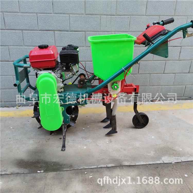 油动力耘播机小型油追肥黄机柴豆玉EDR米播汽种机