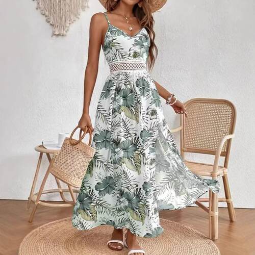 Flower print dress alone 花朵印花连衣裙独