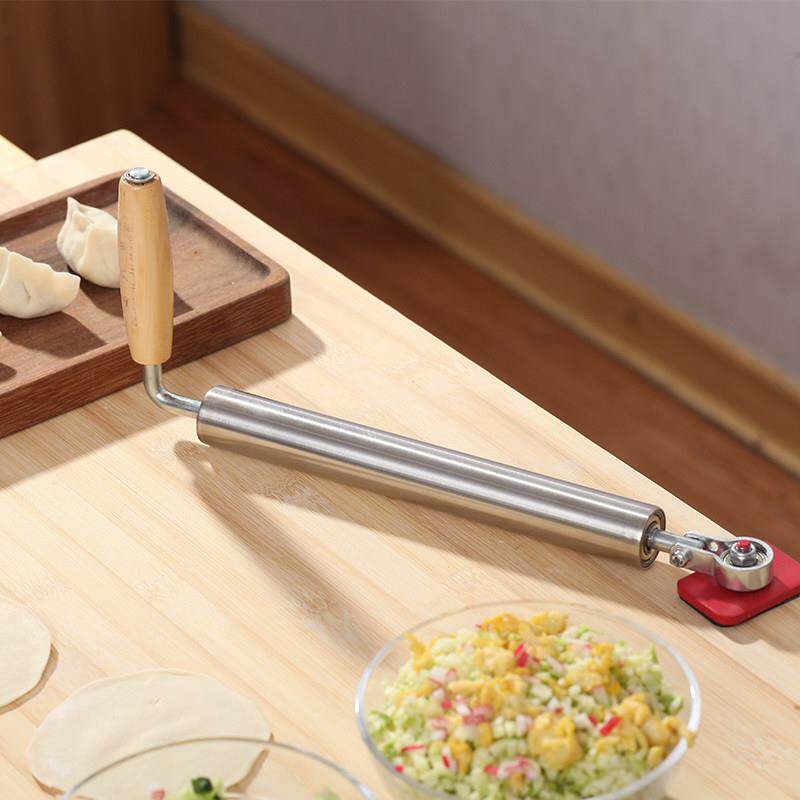擀面棍不锈钢半自动擀面棍杆面棍干擀面棒面条烘焙饼DIY器具