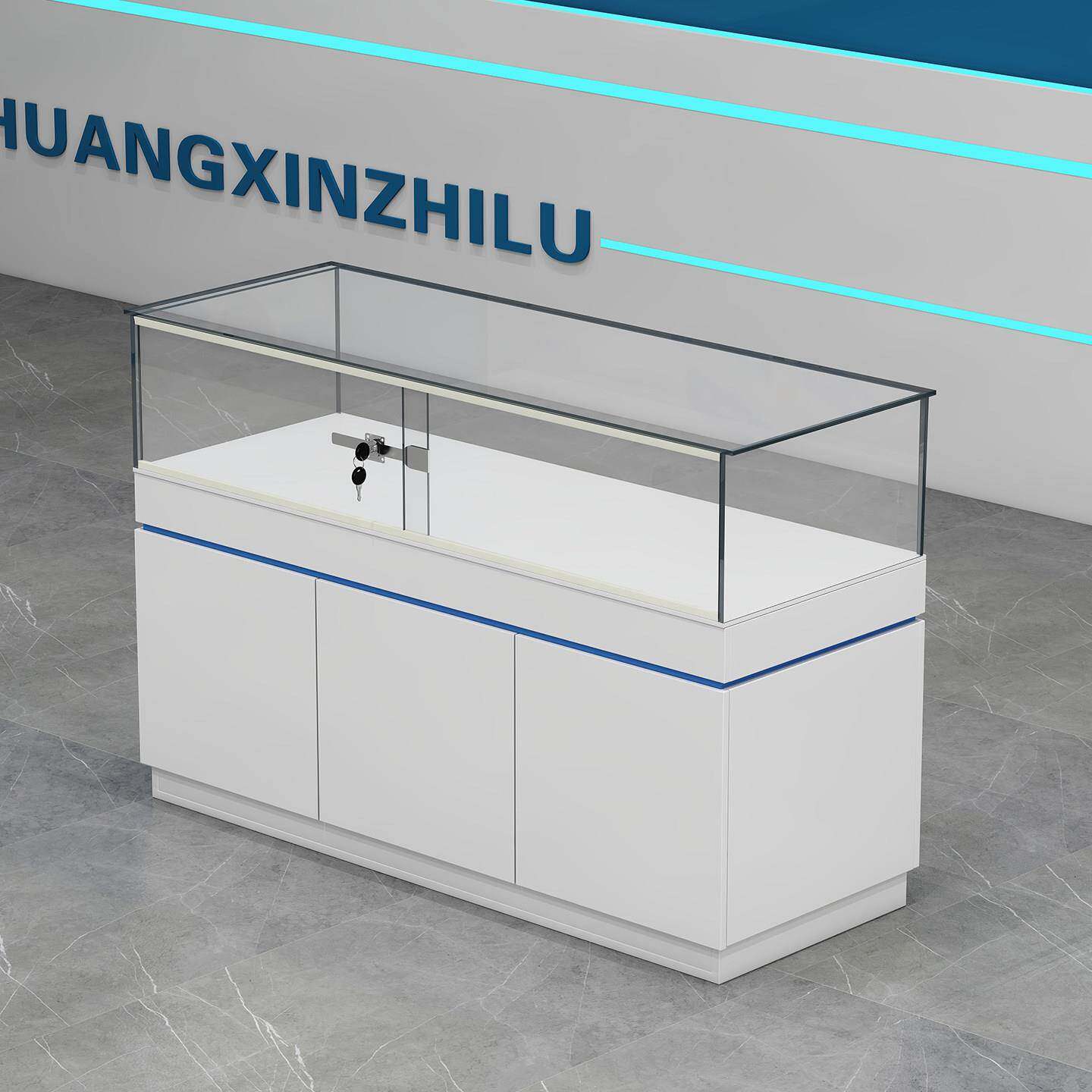 珠宝首饰展示柜产品模型玻璃展柜手机柜黄金玉器柜台博物馆陈列柜