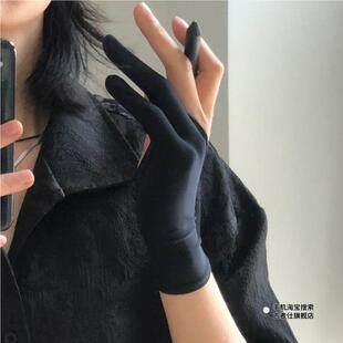 绘画画防误触手套触屏素描美术防汗数位板二指生手绘板防脏平板