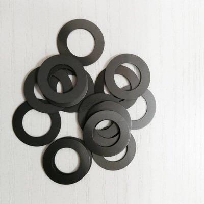 M10黑色石墨尼龙超薄平垫片垫圈10MM 0.2 0.3 0.4 0.5 0.6 0.8 1