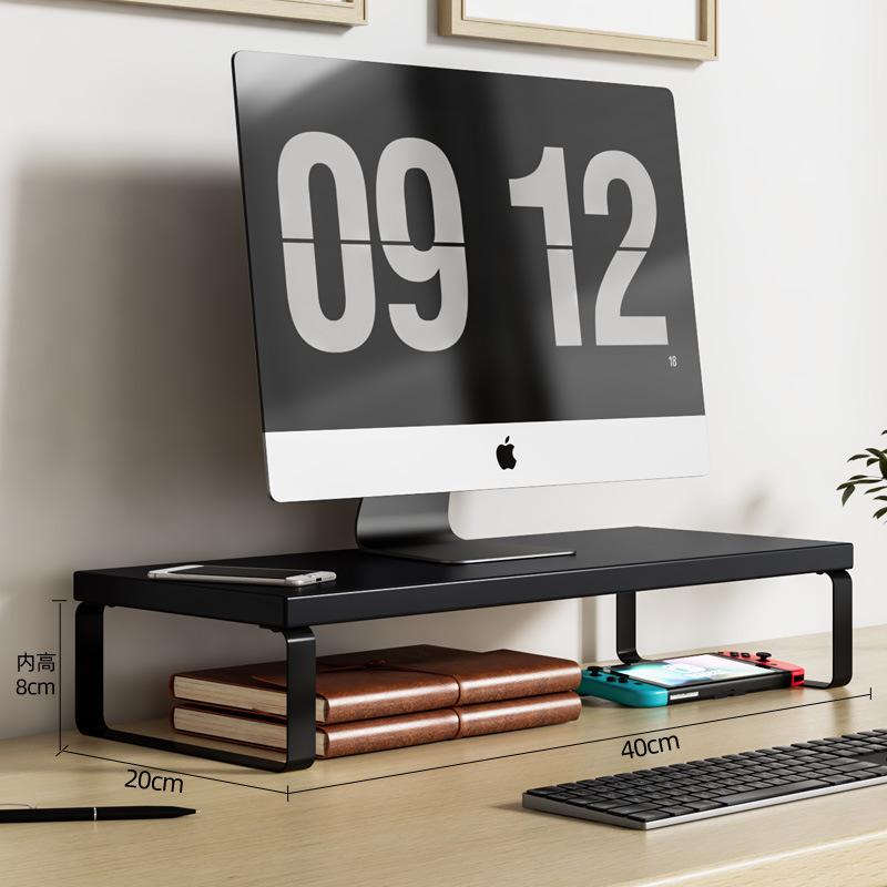 显示器办公桌抬高书桌收纳置物架