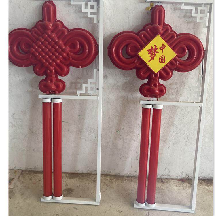LED亚克力灯笼装饰亮化道路中国结新年场景灯杆装扮氛围