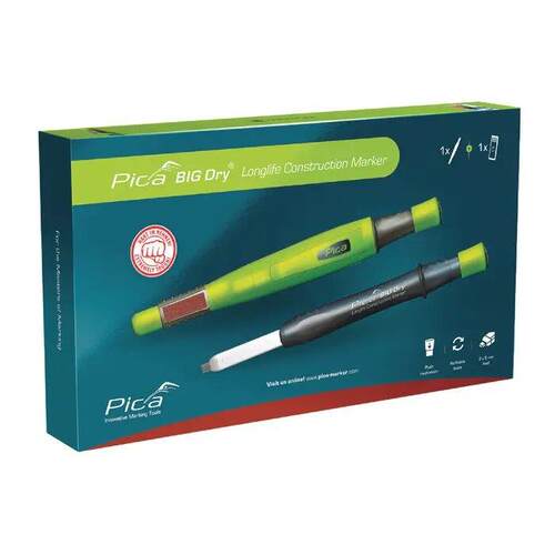 PICA6095款石墨色木工铅笔套装