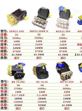 意利进口超高压AR清机洗泵头总成车工业水泵RGX22.大501N50刷0公