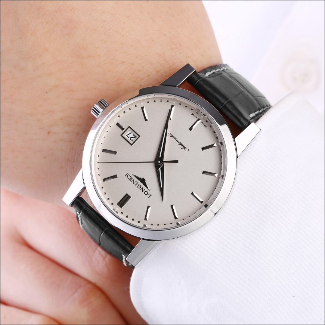 40mm98新浪琴新款888机芯全自动机械男士手表L4.825.4.92.2