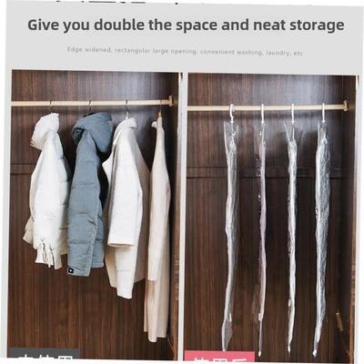 Hanging Vacuum bag Quilt Clothes storage bags Compression