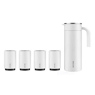 家用水壶1800ml水杯4只300ml 德世朗 DQS TZ015A 骑士冷水壶套装