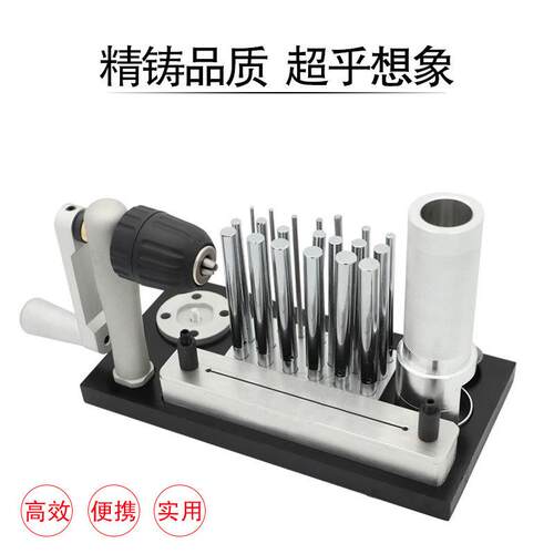 绕线器 手摇 拉丝器工具 手动 不锈钢拉丝机台式 工业用 卷线器