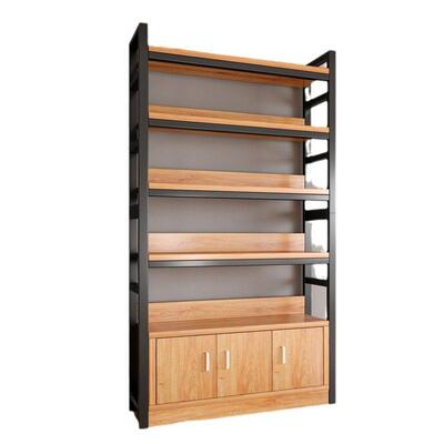 floor standing shelf, storage cabinet, library shelf