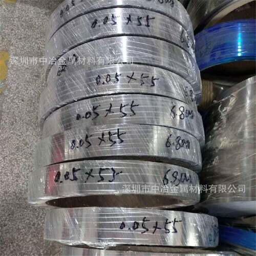 301SH不锈钢弹簧带 580度发条高弹不锈钢带 特硬全硬不锈钢带