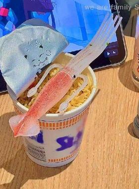 Funny Squid Cuttlefish Fork Fruit Cup Noodle Tableware Fork