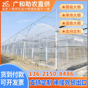 连薄膜育苗直供栋温室镀锌养殖遮阳钢架蔬菜大棚大棚种植结构厂家