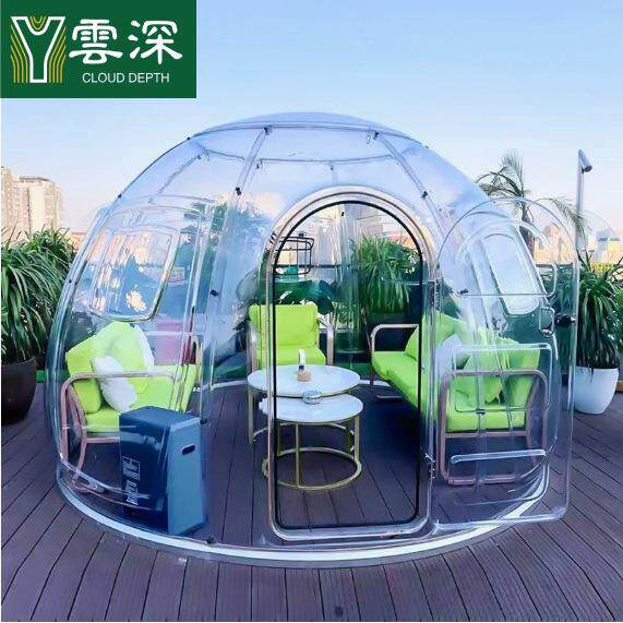 PC星空房泡泡屋帐篷防雨酒店餐厅户外蒙古包民宿景区星空泡泡屋