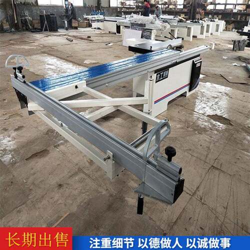 省时省力原木实木推台锯推台两米八手动推台精密锯