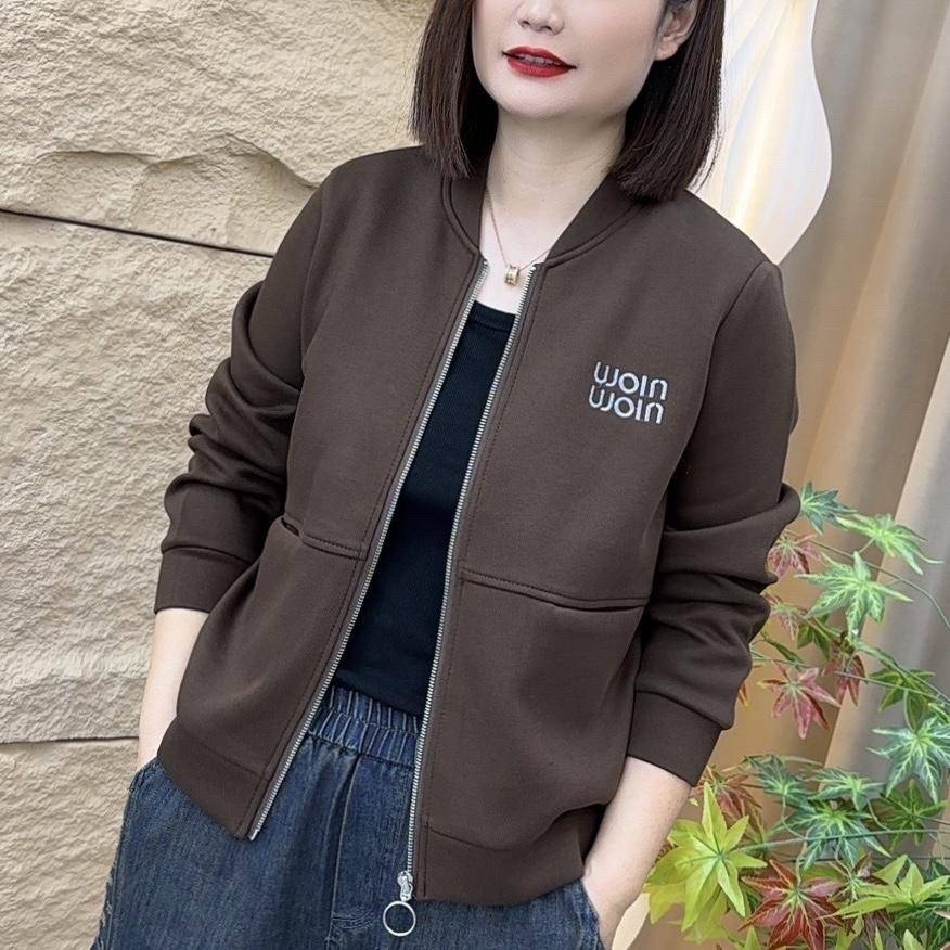 极速中老年女装妈妈秋装2026新款棒球服夹克休闲时尚洋气上衣短款