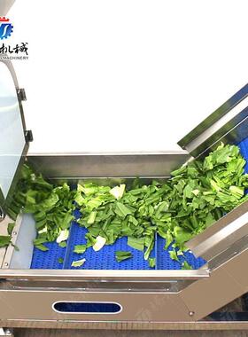 涡叶菜切双头切割割清洗水线 食品加工产设备 切流割流清洗生线