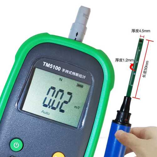 计仪天恒tm5100特斯拉24000gs高斯高斯-便携磁场0计计计数显磁力