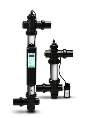 Pool Aquarium UV 泳池鱼池水处理不锈钢与PVC过流式紫外线灯除藻