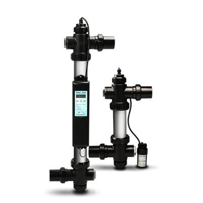 Pool Aquarium UV 泳池鱼池水处理不锈钢与PVC过流式紫外线灯除藻