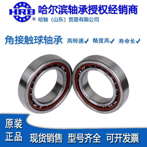 HRB哈尔滨角接触球轴承71900 71901 71902CTA/P4机床主轴精密轴承